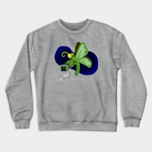 Computer Bug Crewneck Sweatshirt